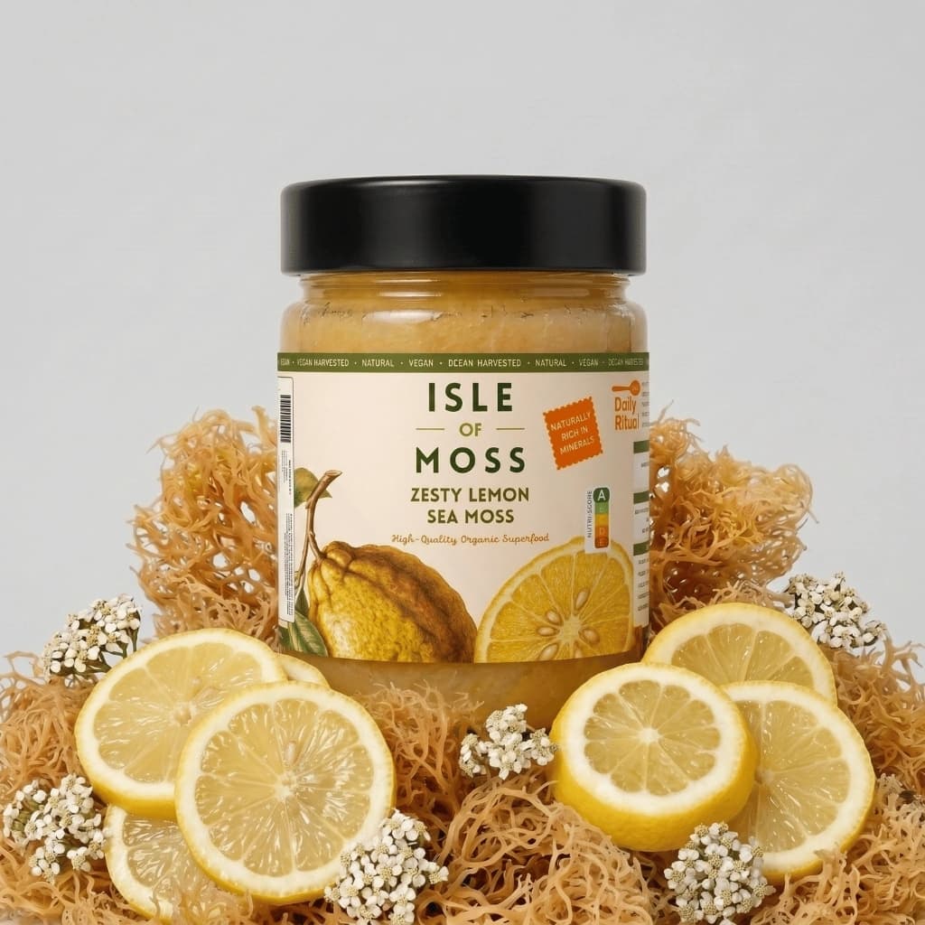 Zesty Lemon Sea Moss image 2