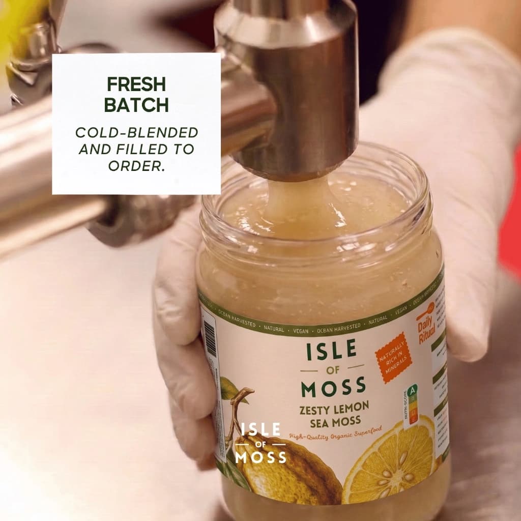 Zesty Lemon Sea Moss image 11
