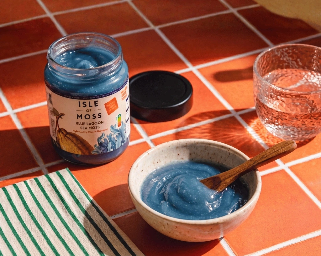 Cooling Blue Spirulina Sea Moss Face Mask — Isle of Moss Recipe