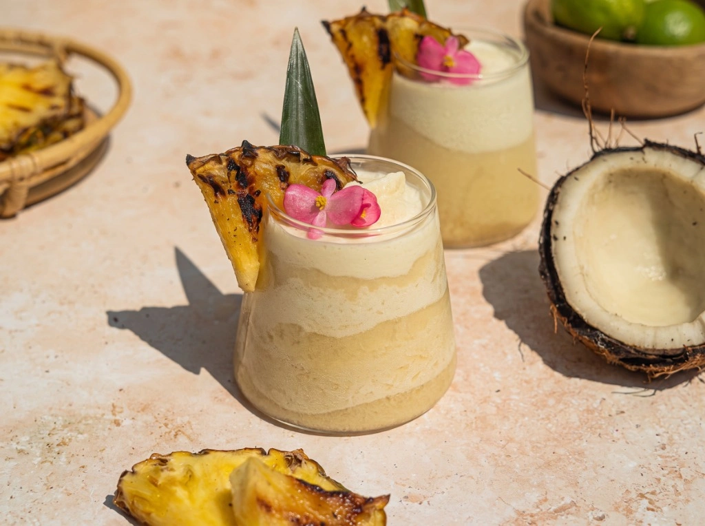 Sea Moss Grilled Pineapple Piña Colada — Isle of Moss Recipe