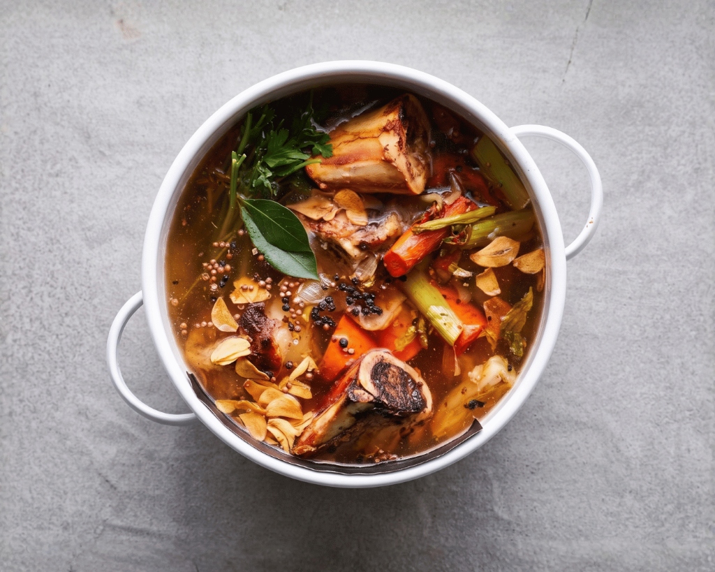 Nourishing Herbal Bone Broth with Sea Moss — Isle of Moss Recipe