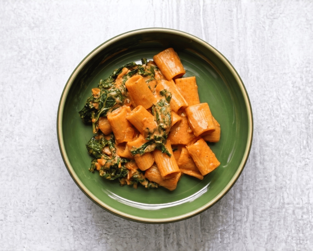 Sea Moss Creamy Tofu Pasta with Kale — Isle of Moss Recipe